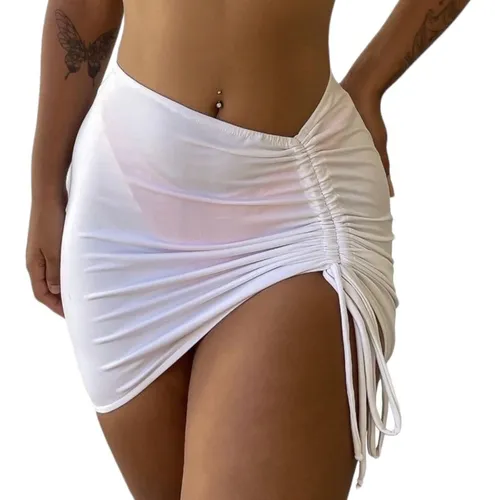 Saida de praia best sale transparente