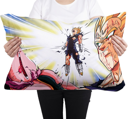 Cojin Almohada Majin Vegeta Sacrificio Dragon Ball Artistico