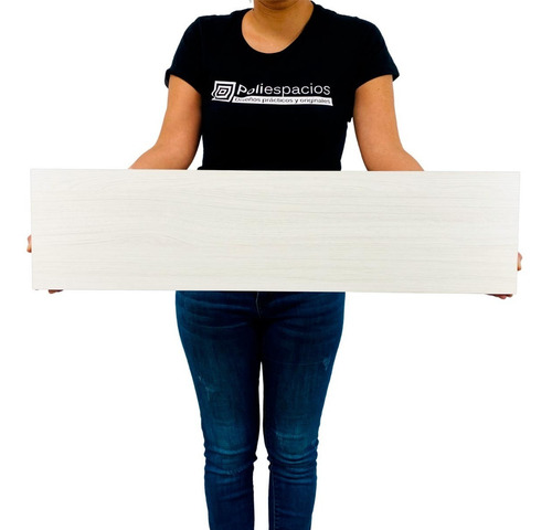 Imagen 3 de 10 de 3 Repisas Flotantes Modernas Minimalistas Melamina 80x20 Cm