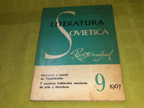 Literatura Soviética N° 9 / 1967