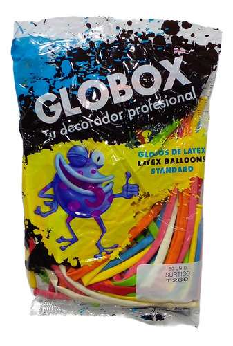 Globos Para Globologia Globox T260 X 50u. 5 Soles Cotillón