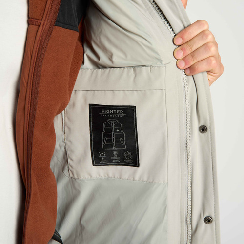 Chaleco Hombre Kevingston Fighter Relaxed Gris