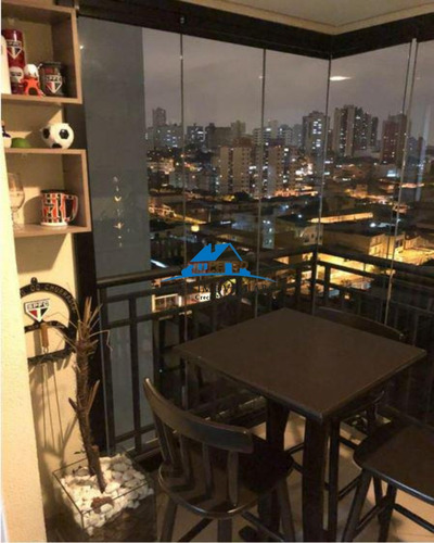 Imagem 3 de 11 de Apartamento Com Móveis Planejados 2 Dormitórios, 1 Suíte Em São Bernardo Do Campo - Ap01470 - 69420489