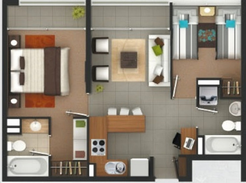 Departamento Estilo Mariposa En Venta, Angamos 339, Santiago