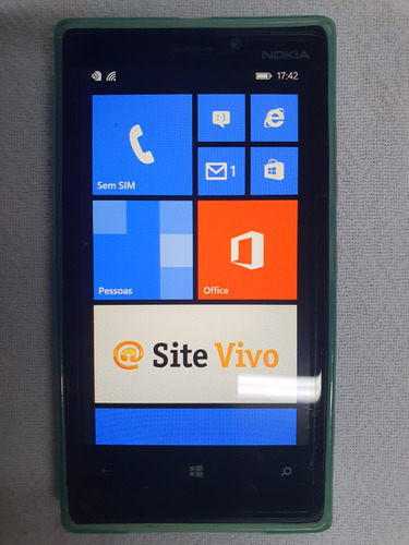 Nokia Lumia 820 32 Gb Raridade Funcionando 