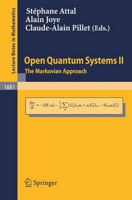 Libro Open Quantum Systems Ii : The Markovian Approach - ...