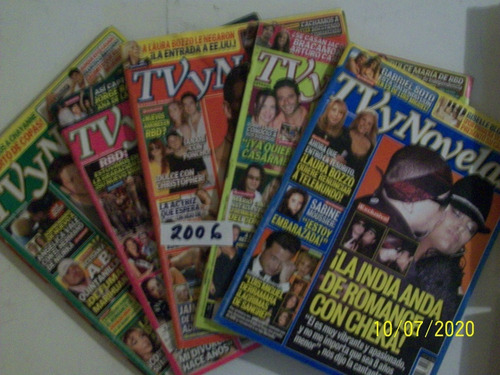 Colección Revistas Tv Novelas (Usado)