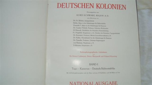 Die Deutschen Kolonien 2 Tremendos Tomos Coleccionistas (Usado)