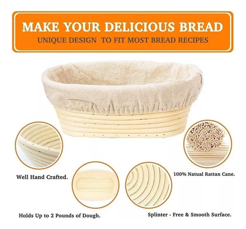 L Juego De Cestas Proofing Banneton, Pan De Masa Fermentada