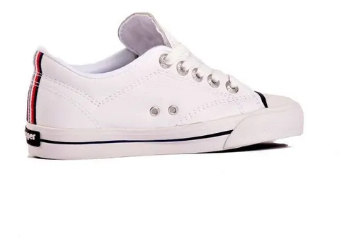 Zapatillas Topper Profesional Cuero Niños Blanco.