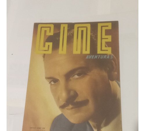 Revista Cine Aventuras 450 De 1955 Tapa: Santiago Gomez Cou