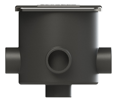 3 Caixas De Passagem Inox Ajustável Led Piscina Tholz