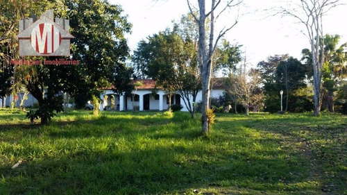 Chácara Com Escritura, Rica Em Água Com 02 Dormitórios À Venda, 18000 M² Por R$ 500.00 - Zona Rural - Pinhalzinho - Sp - Ch0483
