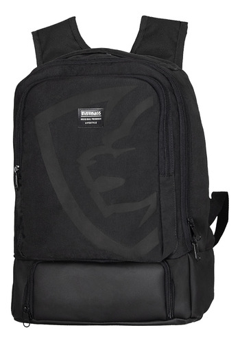 Mochila Térmica Fitness Marmita Lancheira Dieta Frasqueira Viagem Porta Notebook Everbags Preto