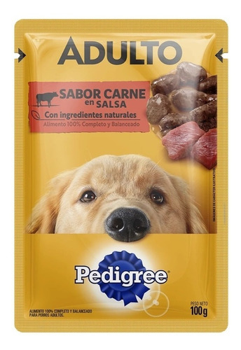 Sachet Pedigree Adulto Carne 12 Un. Santiago