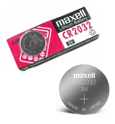 Imagen 2 de 8 de Pilas Maxell Cr 2032 Original Japón Balanzas...distribuidor