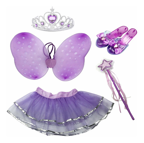 Liberty Imports Disfraz De Princesa De Hada Para Niñas (6 Pi