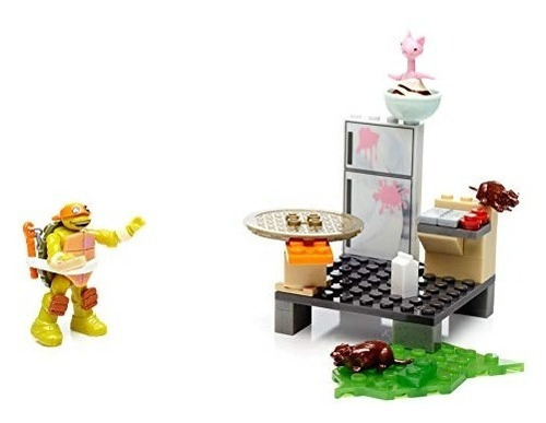 Kit De Cocina Caos Edificio Mega Construx Tortugas Ninja De 