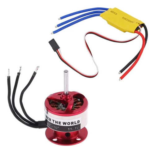 Motor Brushless 1200 Kv Y Variador 30a Rc Ph Ventas