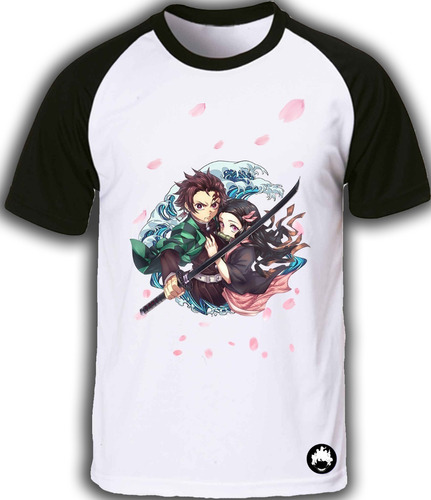 Remera Anime Manga Tanjiro Nezuko Kimetsu No Yaiba -nika.mvd