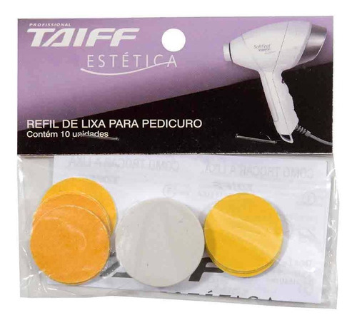 Imagem 5 de 5 de Pedicuro Taiff Soft Feet Profissional Cabo 3m Bivolt