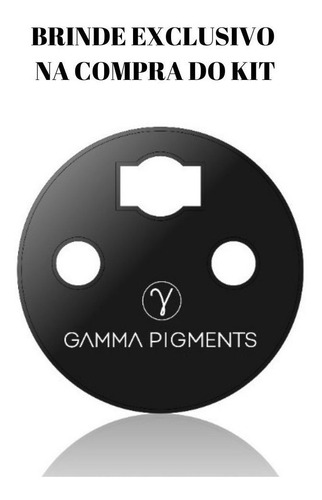 Imagem 2 de 2 de Kit Lábios Gamma Pigments Lábios - 7 Cores