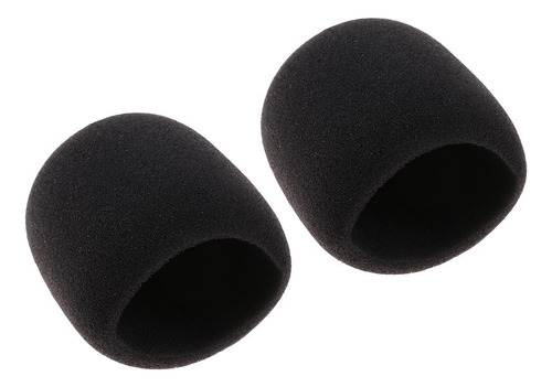 2 Pc Microfone Condensador Pára-brisa Capa Esponja Suave
