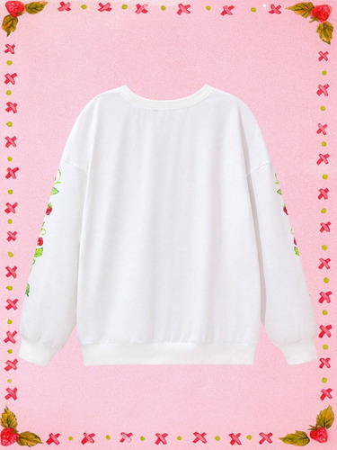 Buzo Sudadera Strawberry X Shein Frutillitas
