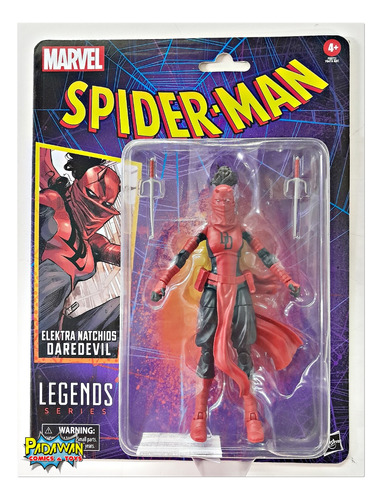 Elektra Natchios Daredevil - Marvel Legends Spider-man