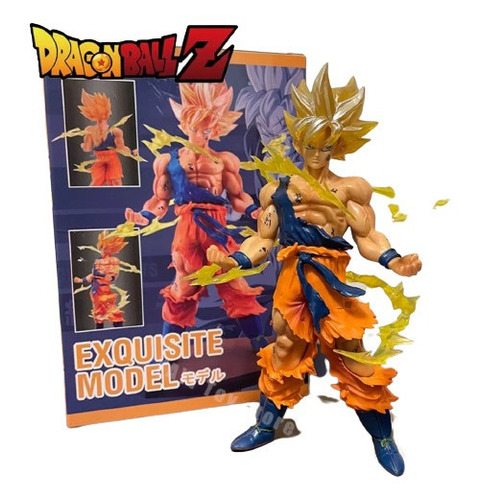 Figura Goku Super Saiyajin Kakaroto Dragon Ball Z Anime 16cm