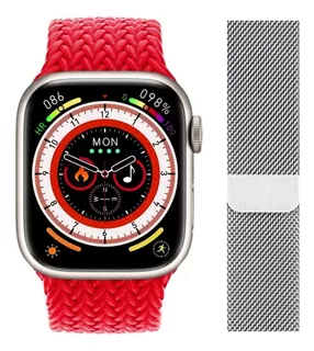 Combo Smart Watch Hk9 Pro 2da Gen Y Correa Milanese Loop