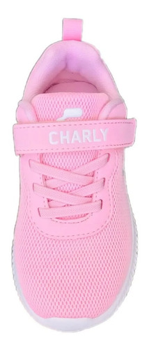 Tenis Charly Niña Velcro Elástico Deportivo