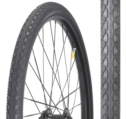 Llanta Pirelli Touring 700×35 Alambre Color Negro