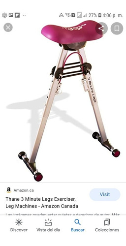 Imagen 8 de 8 de Silla Para Hacer Piernas 3 Minute Legs