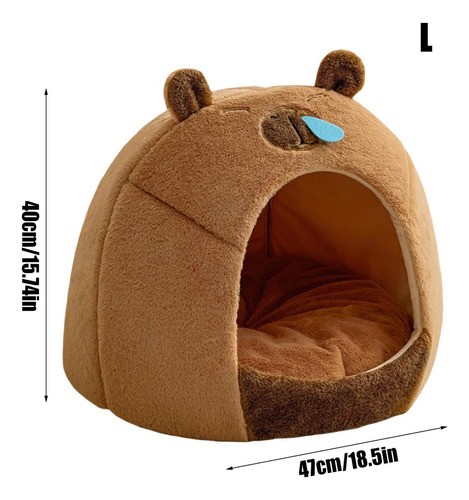 Cama Para Gatos, Cueva, Con Forma De Carpincho, Casa Para Ca