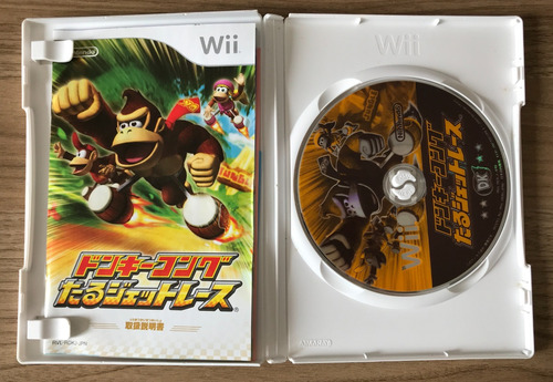 Apenas Para Nintendo Wii Japones Donkey Kong Barrel Blast (Usado)