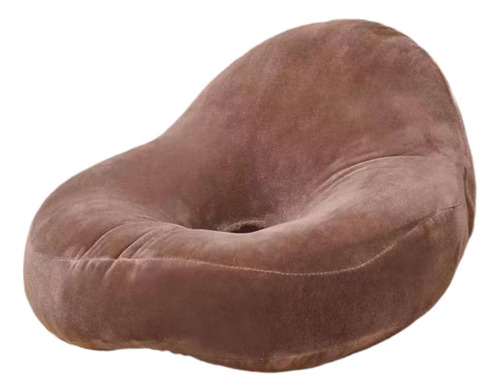 Cojín De Asiento De Almohada De Asiento En Donas, Café