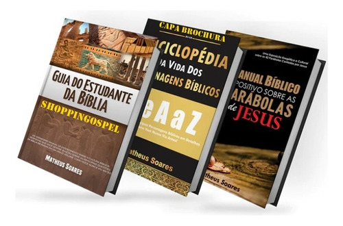 Kit Matheus Soares Enciclopédia + Guia Do Estudante + Manual