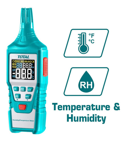 Medidor Digital De Humedad Y Temperatura  Tetht01