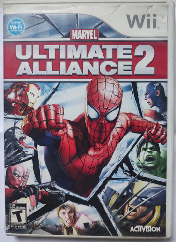 Marvel Ultimate Alliance 2 Original Nintendo Wii Seminuevo!