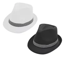 Comprar Combo Oferta X 50 Sombreros Gorros Funyi Blanco Y Negro