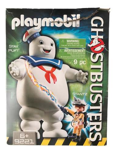 Ghostbusters Stay Puft Malvavisco Playmobil 9221 Caja Maltra