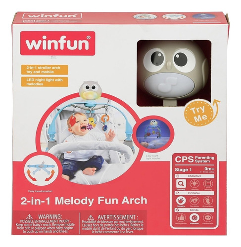 Musical Móvil Fun Little Owl Friend De Winfun 000865