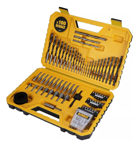 Dewalt Set 100 Piezas Taladrar Y Atornillar Dt71563-qz