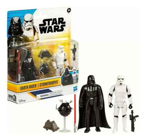 Star Wars Epic Hero Series Figuras De Acción De Darth Vader