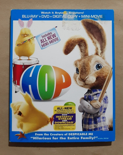 Hop ( Rebelde Sin Pascua ) - Blu-ray + Dvd Original