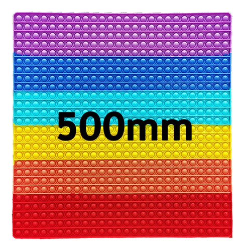 Brinquedos 50cm Bolha Ansiedade Popit Hand Spinner Colorido