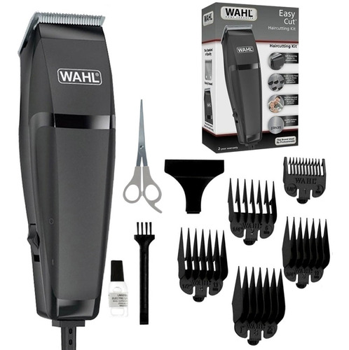 Maquina Cortar Pelo Easy Cut Black Wahl + 10 Piezas Motor 9w