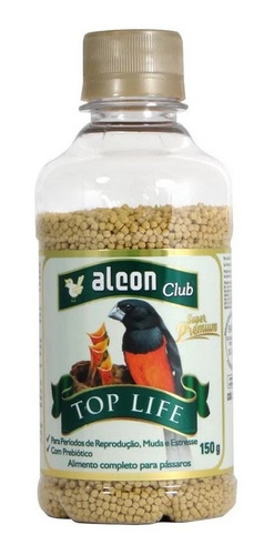 Alimento Extrusado Para Pássaros Top Life 150g Alcon Club