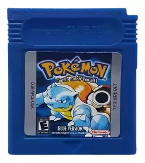 Pokemon Blue Version Legendado Em Ingles Game Boy Gb